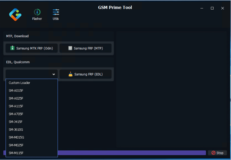 gsm prime tool frp bypass