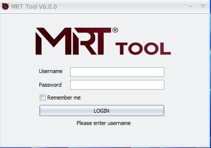 login mrt tool