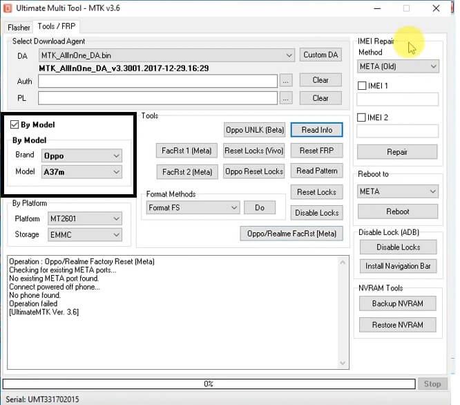 mtk tool oppo frp bypass