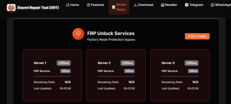 No Refunds for Credit Purchases