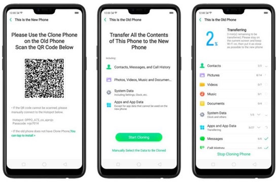 Open App and Start Migration