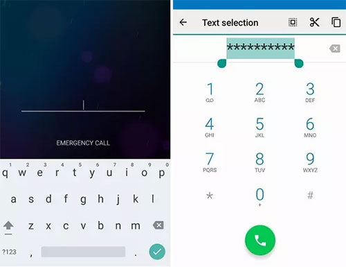 oppoa17 emergency code