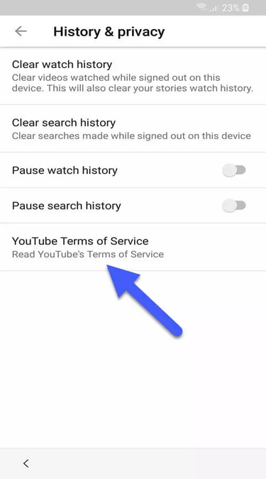 oppoa17 history privacy