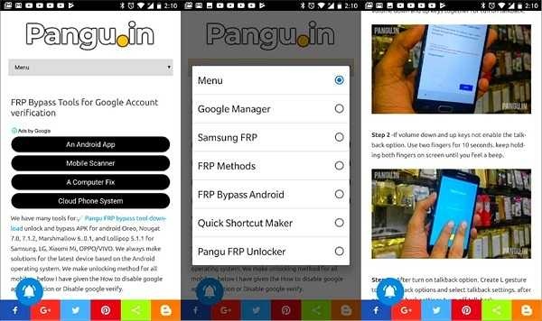 Pangu Frp Bypass Tool for Android