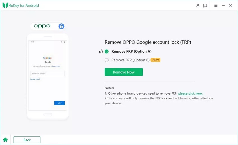 Phone Button Presses for Mode Setup
