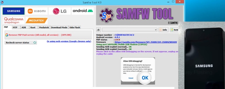Phone Reboots After Frp Removal
