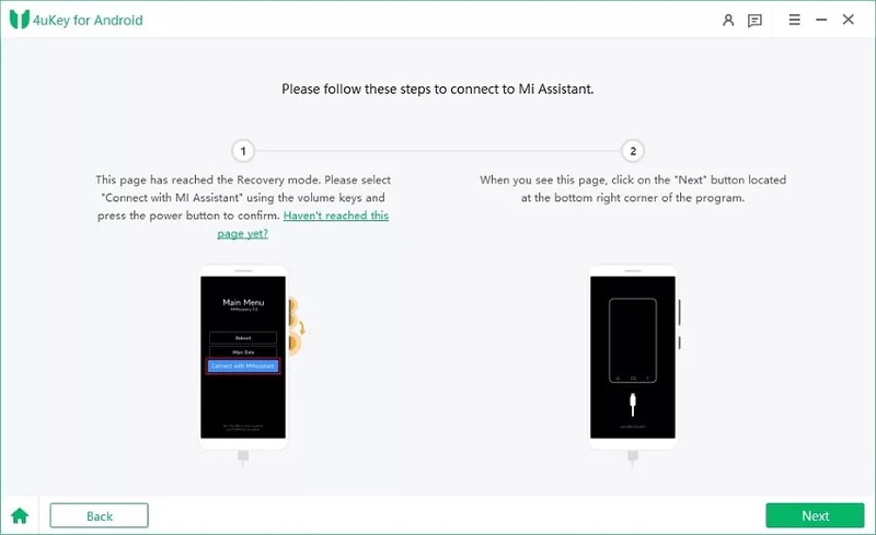 Press Volume Buttons to Connect