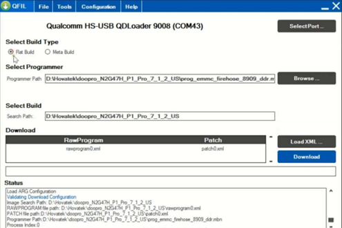 QFIL Programmer File
