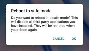 reboot to safe mode