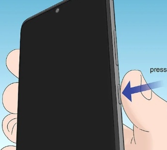 Release Button Then Press to Power Android