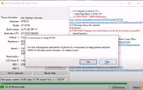 rootear android con herramienta mtk droid