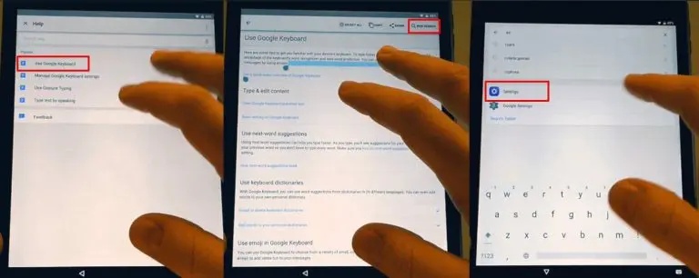 Search Bar for Settings Input