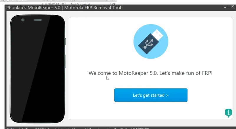 Starting the Motoreaper