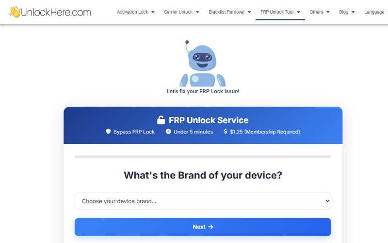 unlockhere frp service
