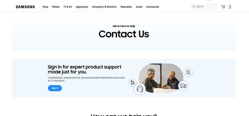 Using Samsung Support to Unlock Frp