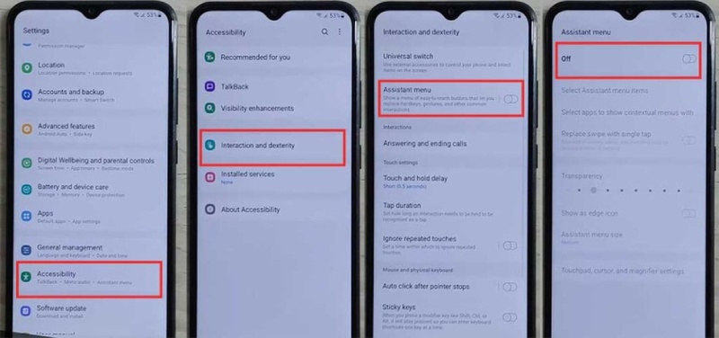 Using Talkback to Unlock A7 Lite Tab