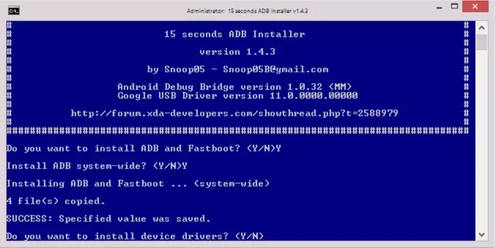 vivo y22 adb installer
