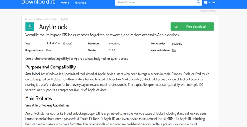 Anyunlock Mdm Removal Tool