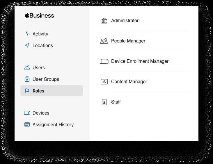 Assign Roles and Select Services