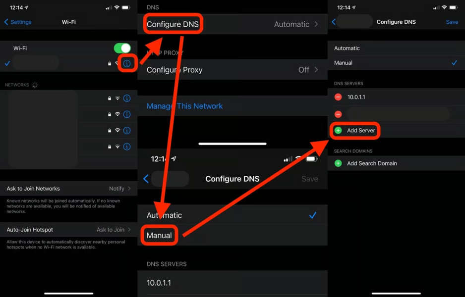 unlock activation dns
