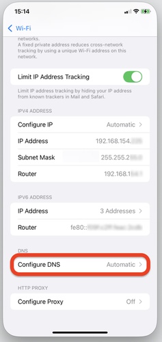 Check Dns Settings on Network