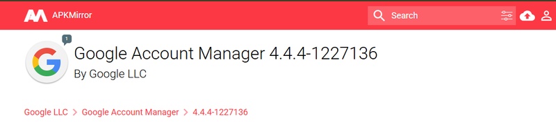Early Android Kitkat Google Services