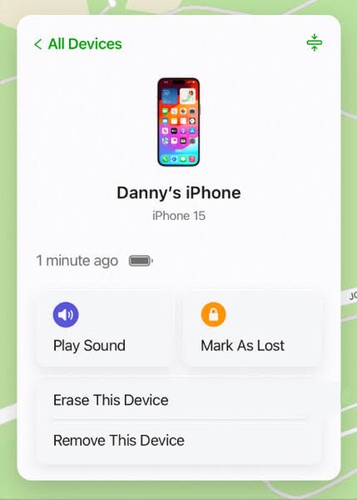 Erase Device Deletes All Data Permanently