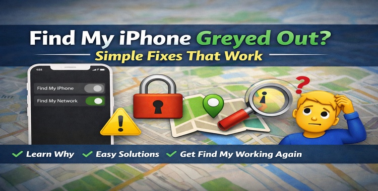 Find My Iphone Greyed Out