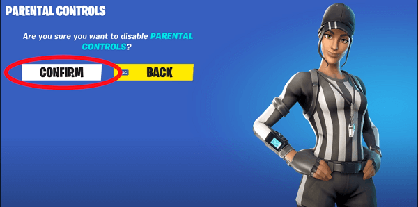 fortnite confirm