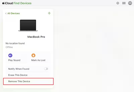 find my mac device
