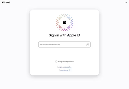 sign in apple id