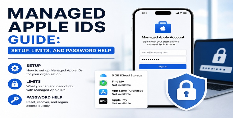 Managed Apple Ids Setup Limits Recovery