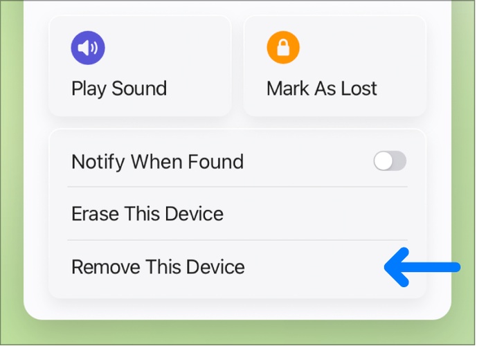 Previous Owner Removes Device Remotely