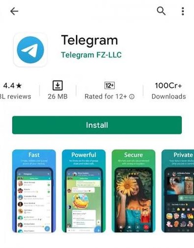 Search and Reinstall Telegram