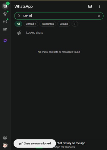 Secret Code Reveals Locked Chats