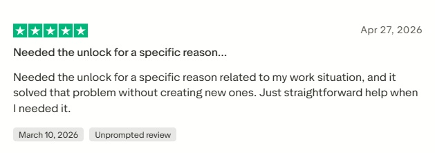 Einige Nutzer fanden Unlockzy effektiv