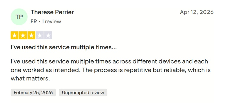 Nutzer berichten von positiven Unlockzy-Erfahrungen