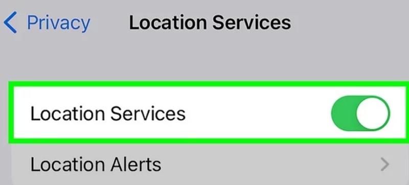 Turn Location Services Off Then on