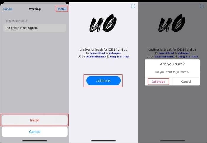 unc0ver install jailbreak