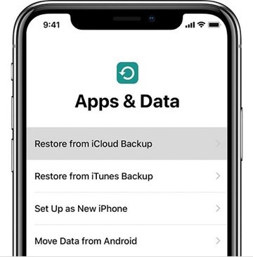 transfer data to iphone 16e with icloud