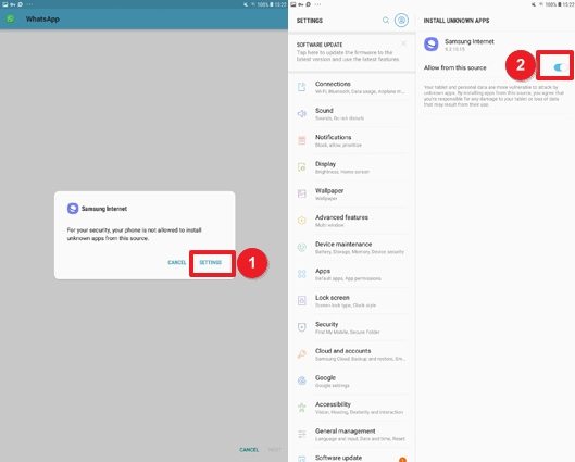 デバイスの許可を取得する