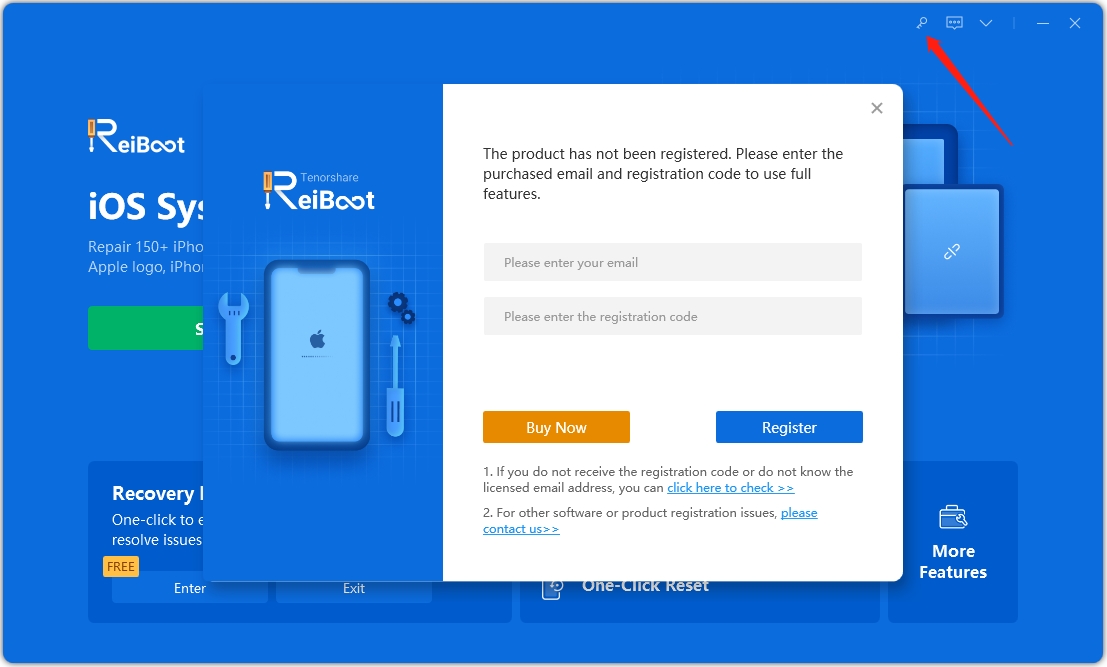 reiboot licensed email and registration code 2019