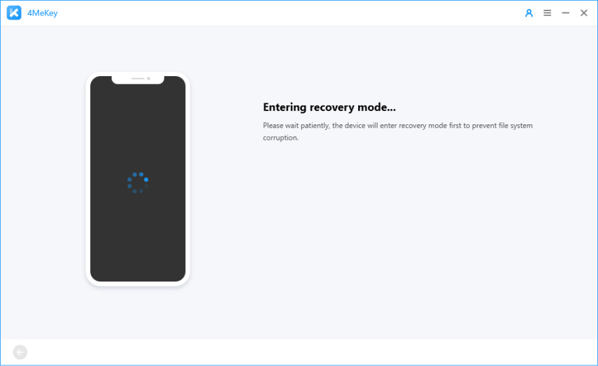 4mekey icloud etkinleştirme kilidi kaldırma - kurtarma moduna gir