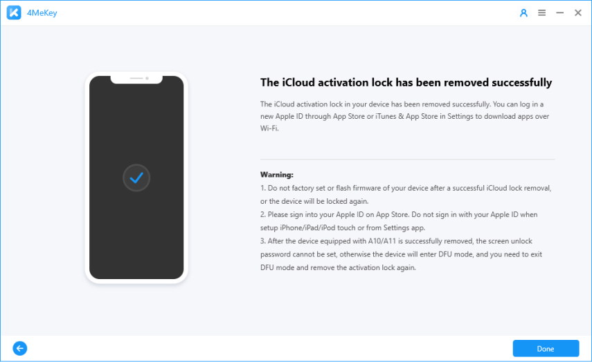 4mekey icloud etkinleştirme kilidini kaldırma
