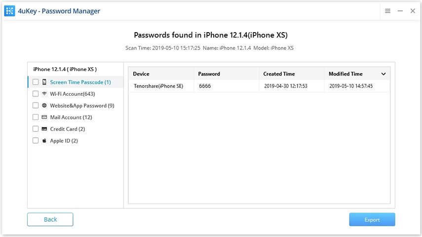 download the last version for iphoneTenorshare 4uKey Password Manager 2.0.8.6