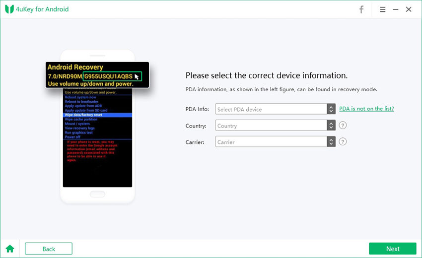 choose Samsung pda list