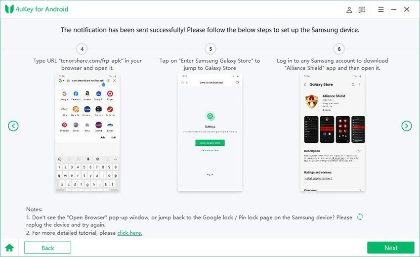 Best Samsung FRP Bypass Tool – Tenorshare 4uKey for Android