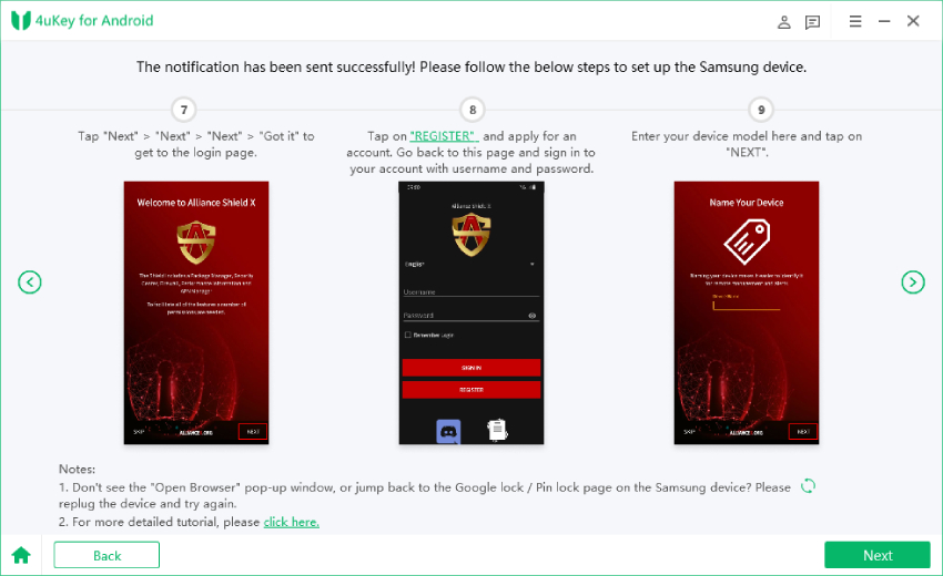 Alliance shield X - Samsung Members