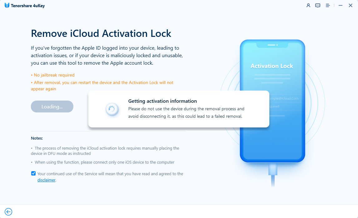 4ukey get activation information