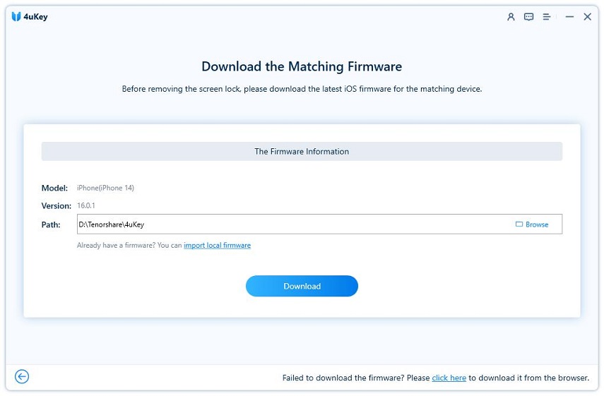 download firmware package